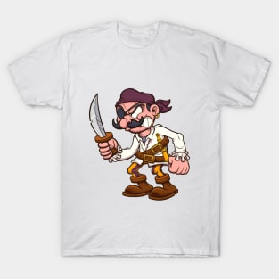 Cartoon Pirate T-Shirt